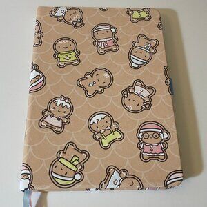 Hubman & Chubgirl Gingerbread Dot Grid Journal